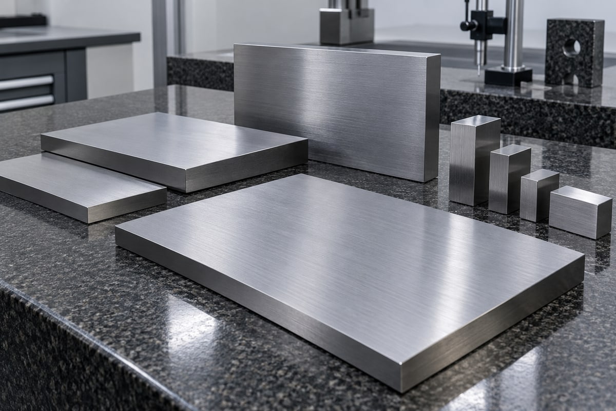 Hardened die plate after surface grinding